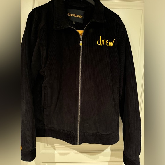 Drew House Corduroy Black and Yellow Mascot Jacket - Picture 5 of 12